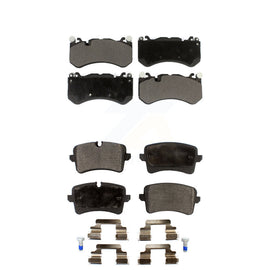 Front Rear Ceramic Brake Pads Kit For Audi RS7
