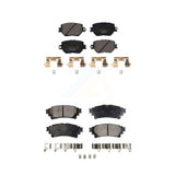 Front Rear Ceramic Brake Pads Kit For Lexus IS250