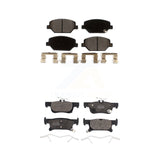 Front Rear Ceramic Brake Pads Kit For Buick Envision With 288mm Diameter Rotor