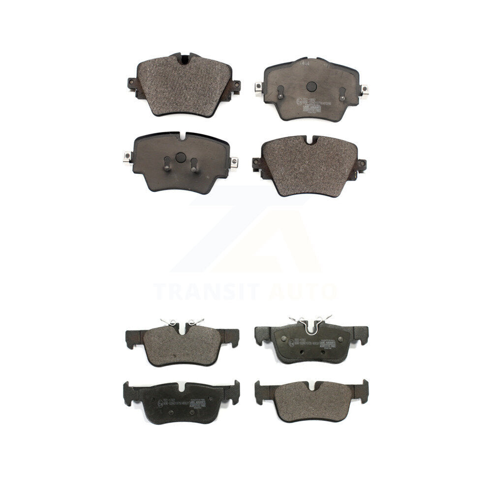 Front Rear Ceramic Brake Pads Kit For BMW X1 Mini Cooper Countryman Clubman X2