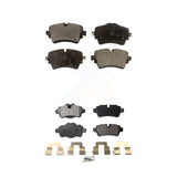 Front Rear Ceramic Brake Pads Kit For 2015 Mini Cooper 1.6L