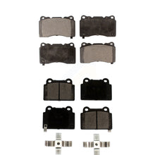 Charger l&#39;image dans la galerie, Front Rear Ceramic Brake Pads Kit For Mitsubishi Lancer