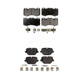 Front Rear Ceramic Brake Pads Kit For Land Rover Range Sport Supercharged