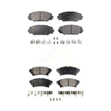 Front Rear Ceramic Brake Pads Kit For 2016-2020 Toyota Mirai