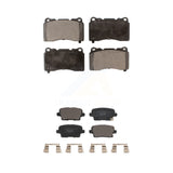 Front Rear Ceramic Brake Pads Kit For Buick Regal Sportback