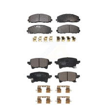 Charger l&#39;image dans la galerie, Front Rear Ceramic Brake Pads Kit For Jeep Gladiator Wrangler