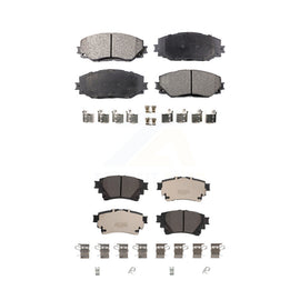 Front Rear Ceramic Brake Pads Kit For Toyota Corolla With Electric Parking