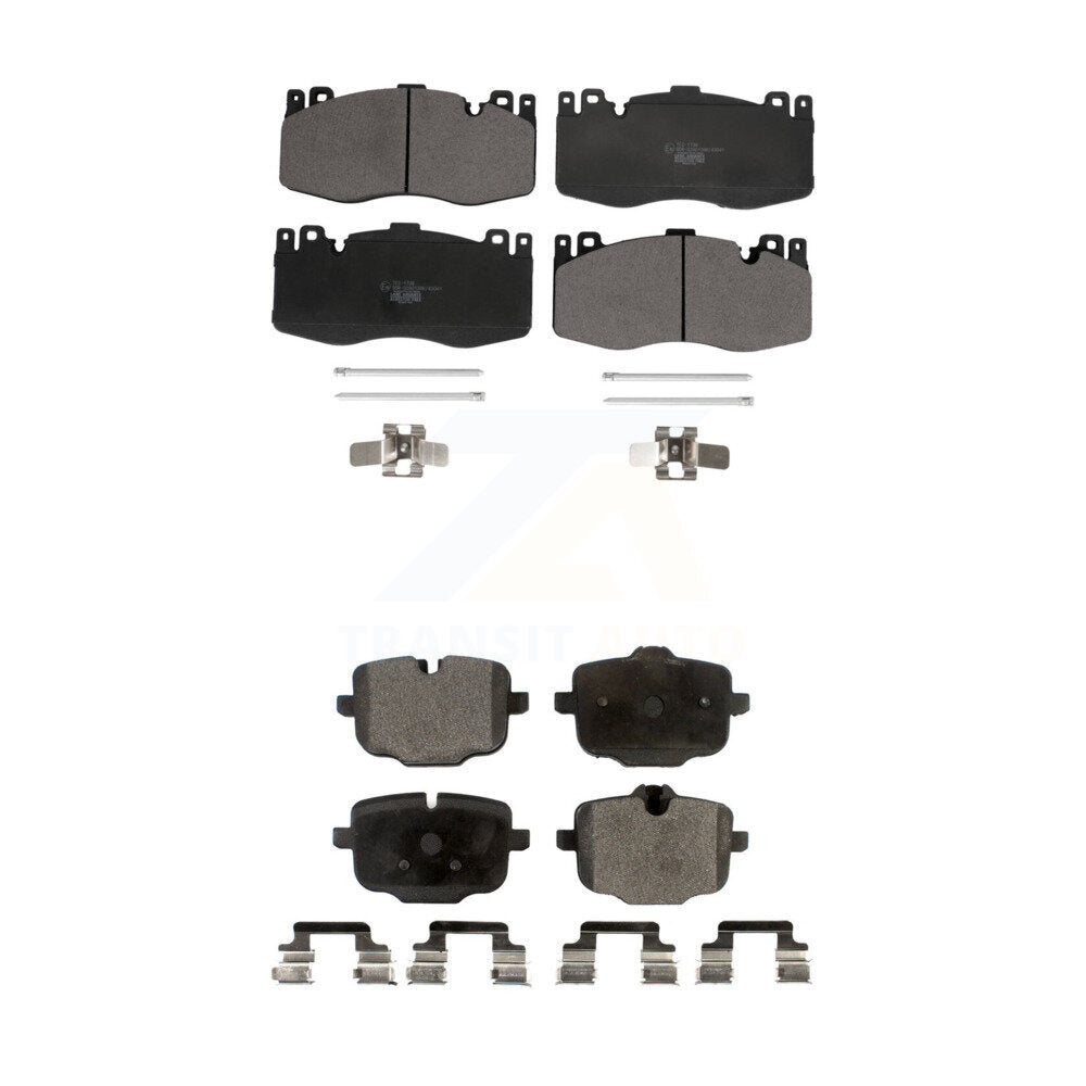 Front Rear Ceramic Brake Pads Kit For BMW M5 M6 Gran Coupe