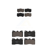 Front Rear Ceramic Brake Pads Kit For Mercedes-Benz E63 AMG CLS63 S