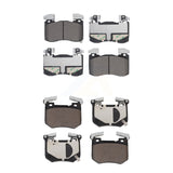 Front Rear Ceramic Brake Pads Kit For Kia Stinger Genesis G70