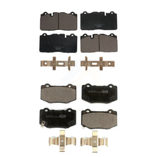 Charger l&#39;image dans la galerie, Front Rear Ceramic Brake Pads Kit For 2019 Chevrolet Corvette Stingray