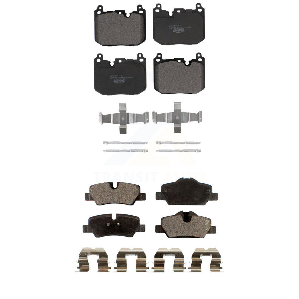 Front Rear Ceramic Brake Pads Kit For Mini Cooper S/John Works with 2.0L