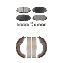 Charger l&#39;image dans la galerie, Front Rear Ceramic Brake Pads And Drum Shoes Kit For Toyota Corolla Scion xD