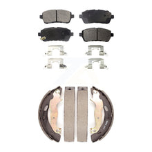 Charger l&#39;image dans la galerie, Front Rear Ceramic Brake Pads And Drum Shoes Kit For Ford Fiesta