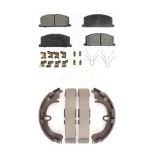 Load image into Gallery viewer, Front Rear Ceramic Brake Pads &amp; Drum Shoes Kit For Toyota Corolla Geo Prizm Nova