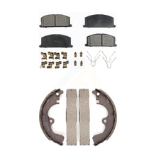 Load image into Gallery viewer, Front Rear Ceramic Brake Pads And Drum Shoes Kit For Toyota Tercel Paseo