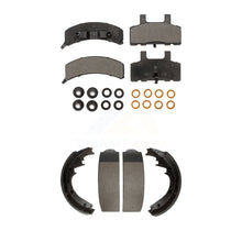 Load image into Gallery viewer, Front Rear Ceramic Brake Pads Drum Shoes Kit For Chevrolet C1500 K1500 GMC K2500