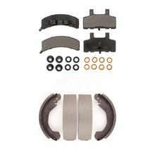 Charger l&#39;image dans la galerie, Front Rear Ceramic Brake Pads Drum Shoes Kit For Chevrolet C1500 K1500 GMC Tahoe