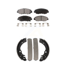 Load image into Gallery viewer, Front Rear Ceramic Brake Pads And Drum Shoes Kit For Honda Accord