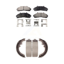 Load image into Gallery viewer, Front Rear Ceramic Brake Pads &amp; Drum Shoes Kit For Ford Ranger Mazda B3000 B2300