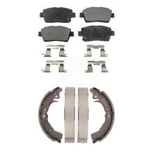 Load image into Gallery viewer, Front Rear Ceramic Brake Pads And Drum Shoes Kit For 2001-2005 Toyota Echo