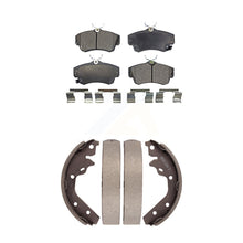 Charger l&#39;image dans la galerie, Front Rear Ceramic Brake Pads And Drum Shoes Kit For 2003-2005 Dodge Neon SRT-4