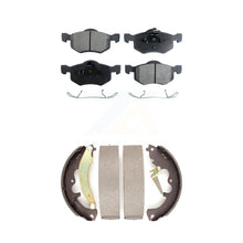 Charger l&#39;image dans la galerie, Front Rear Ceramic Brake Pads And Drum Shoes Kit For Ford Escape Mercury Mariner