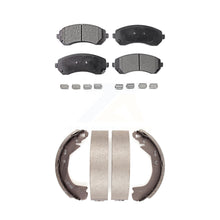 Load image into Gallery viewer, Front Rear Ceramic Brake Pads &amp; Drum Shoes Kit For Chevrolet Venture Pontiac AWD