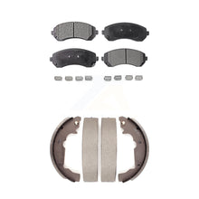 Load image into Gallery viewer, Front Rear Ceramic Brake Pads And Drum Shoes Kit For 2001-2005 Pontiac Aztek