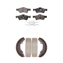 Load image into Gallery viewer, Front Rear Ceramic Brake Pads &amp; Drum Shoes Kit For Dodge Chrysler Town Country