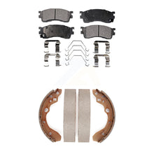 Load image into Gallery viewer, Front Rear Ceramic Brake Pads And Drum Shoes Kit For Mazda Protege Protege5