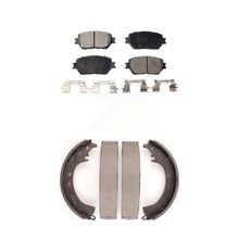 Charger l&#39;image dans la galerie, Front Rear Ceramic Brake Pads And Drum Shoes Kit For Toyota Camry