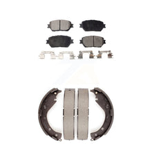 Load image into Gallery viewer, Front Rear Ceramic Brake Pads And Drum Shoes Kit For Toyota Camry