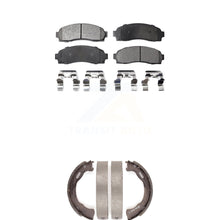 Load image into Gallery viewer, Front Rear Ceramic Brake Pads &amp; Parking Shoes Kit For Ford Explorer Mercury