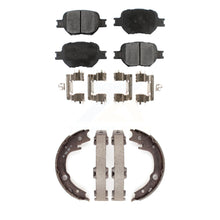 Load image into Gallery viewer, Front Rear Ceramic Brake Pads &amp; Parking Shoe Kit For Scion tC Toyota Celica