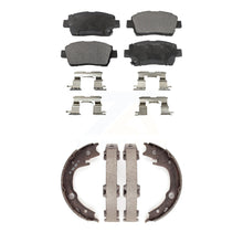 Load image into Gallery viewer, Front Rear Ceramic Brake Pads &amp; Parking Shoes Kit For 2000 Toyota Celica GT