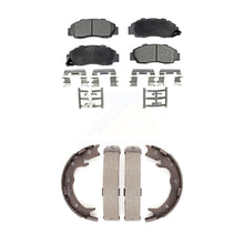 Load image into Gallery viewer, Front Rear Ceramic Brake Pads And Parking Shoes Kit For 1996-1998 Acura RL