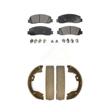 Load image into Gallery viewer, Front Rear Ceramic Brake Pads &amp; Parking Shoes Kit For Ford F-250 Super Duty