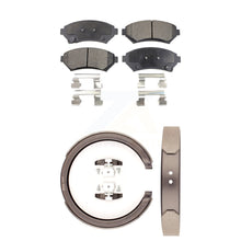 Charger l'image dans la galerie, Front Rear Ceramic Brake Pads And Parking Shoes Kit For Cadillac DeVille