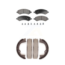 Load image into Gallery viewer, Front Rear Ceramic Brake Pads &amp; Parking Shoe Kit For Ram 1500 Dodge Classic