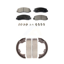 Load image into Gallery viewer, Front Rear Ceramic Brake Pads &amp; Parking Shoes Kit For Ford F-250 Super Duty