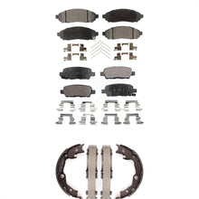 Load image into Gallery viewer, Front Rear Ceramic Brake Pads And Parking Shoes Kit For 2011-2013 Nissan LEAF