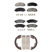 Load image into Gallery viewer, Front Rear Ceramic Brake Pads &amp; Parking Shoe Kit For Ford F-250 Super Duty F-350