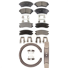 Charger l&#39;image dans la galerie, Front Rear Ceramic Brake Pads And Parking Shoes Kit For Cadillac DeVille