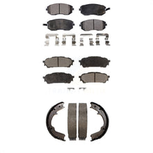 Load image into Gallery viewer, Front Rear Ceramic Brake Pads And Parking Shoes Kit For Subaru Forester Impreza