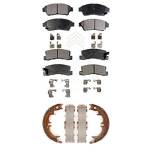 Load image into Gallery viewer, Front Rear Ceramic Brake Pads &amp; Parking Shoe Kit For 1992-1999 Toyota Camry 2.2L