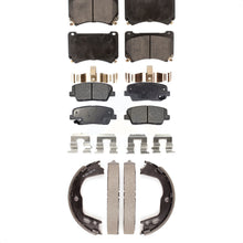 Load image into Gallery viewer, Front Rear Ceramic Brake Pads And Parking Shoes Kit For Hyundai Genesis Equus