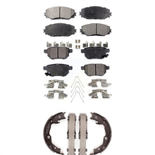 Load image into Gallery viewer, Front Rear Ceramic Brake Pads &amp; Parking Shoes Kit For Toyota Matrix Pontiac Vibe