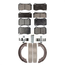 Load image into Gallery viewer, Front Rear Ceramic Brake Pads &amp; Parking Shoes Kit For Dodge Charger Chrysler 300