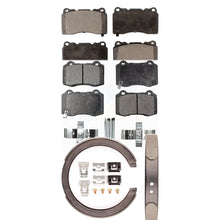 Charger l&#39;image dans la galerie, Front Rear Ceramic Brake Pads And Parking Shoes Kit For Cadillac CTS STS